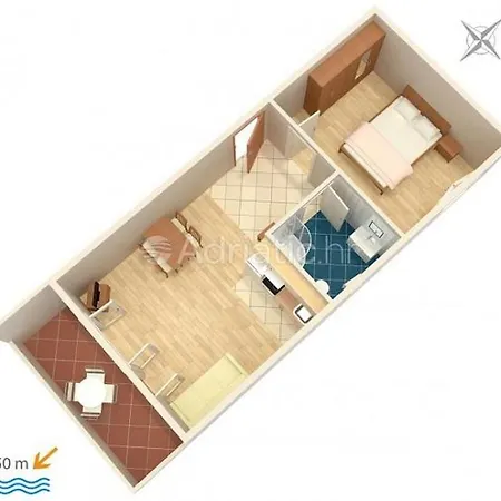 In With Sea View, Terrace, Air Conditioning, Wifi 5113-4
